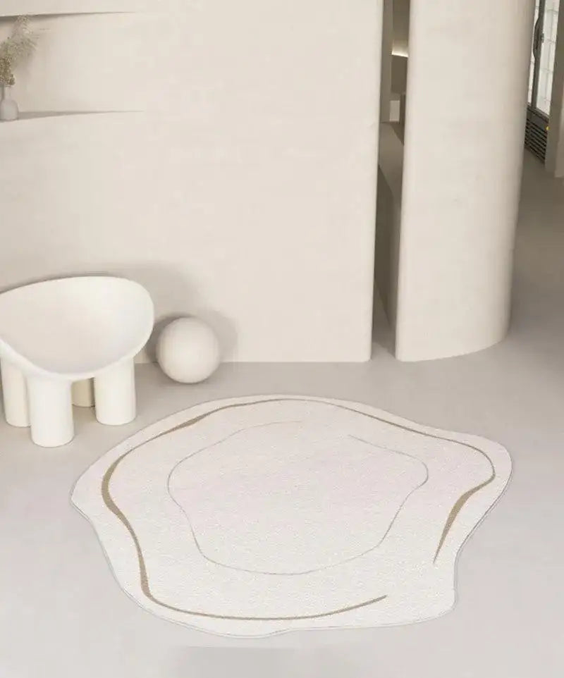 modern-simple-irregular-luxury-carpet-geometric-beige-line-design-rug-besontique-home-22750 - Besontique Home