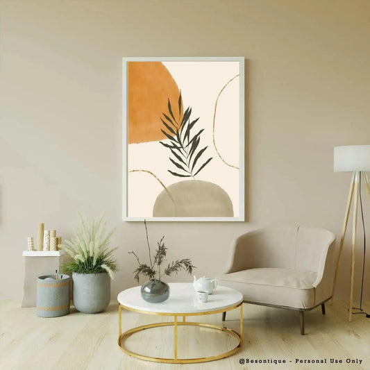 nature-botanical-art-poster-minimalist-wall-print-besontique-home-73281 - Besontique Home