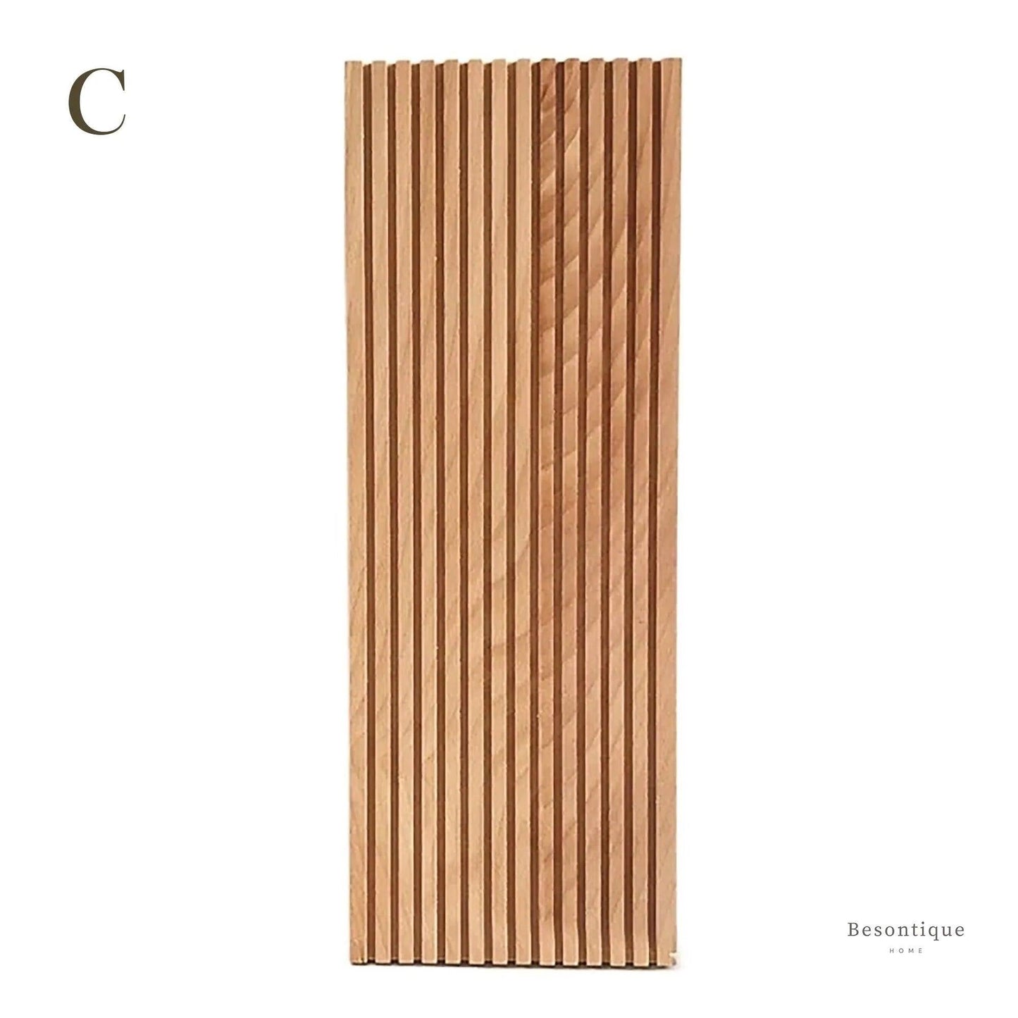 Neutral Wooden Tray For Coffee Bread │ Modern Decorative Platter │ Kitchenware - Besontique Home