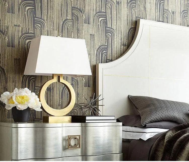 Nordic Modern Home Decorating Table Lamp (Gold/Black) │ Retro luxury LED Decor Lights - Besontique Home