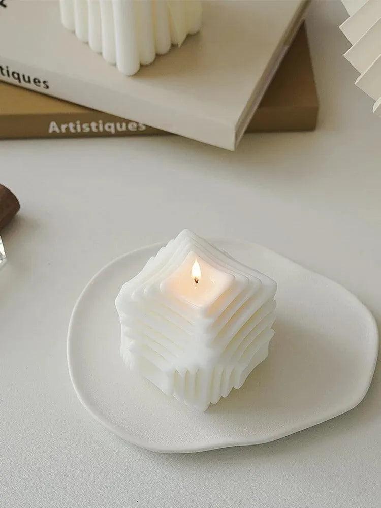Various Bubble Cube Candles │ Soy Wax Scented candle │ Home Decor Ornaments - Besontique Home