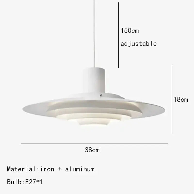 Nordic Danish  Designer Ceiling Lamp Lighting │ Minimalist  Dining Table Hanging Light Besontique Home decor