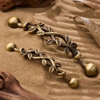 Vintage style Antique Brass Furniture Door Knob │  Kitchen Drawer Wardrobe Handles