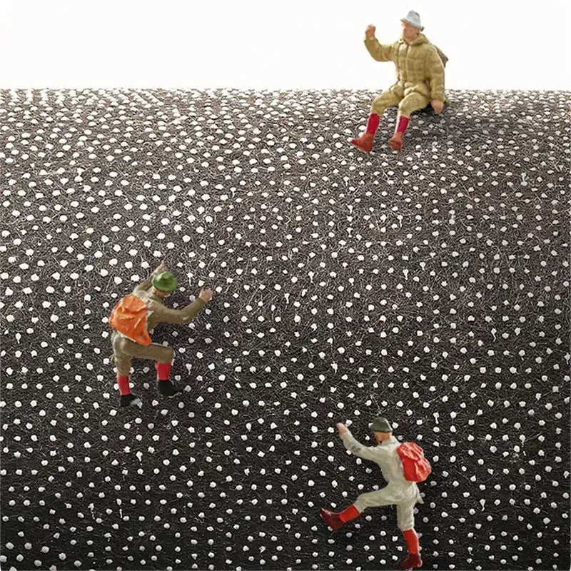 Minimal Style Cream Fluffy Plush Irregular Shape Rug - Besontique Home