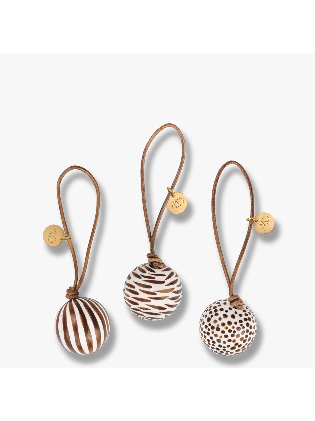 Christbaumkugeln GLOBE 3er Set, in zwei Farben