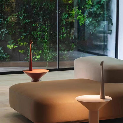 Minimal Dimming USB Chargable Reading Table Lamp │ Modern Small Wireless Portable Light