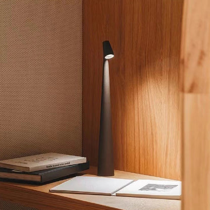 Minimal Dimming USB Chargable Reading Table Lamp │ Modern Small Wireless Portable Light