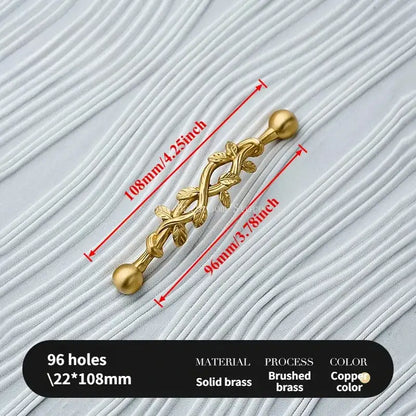 Vintage style Antique Brass Furniture Door Knob │  Kitchen Drawer Wardrobe Handles