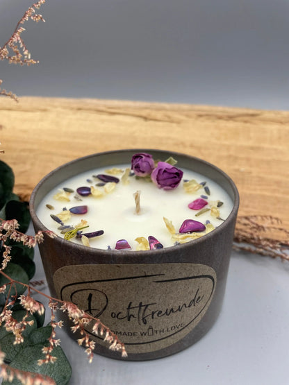 Tada - dein Geschenk - LUSTIGES Lama - personalisierbare PREMIUM Duftkerze mit verschiedenen Dekoren - handgemacht aus dem Südschwarzwald