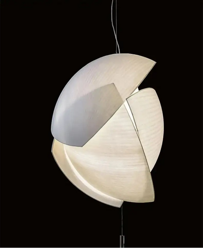 Minimalist Fabric LED Pendant Ceiling Light | Modern Designer Cloth Big Chandelier for Living Room - Besontique Home