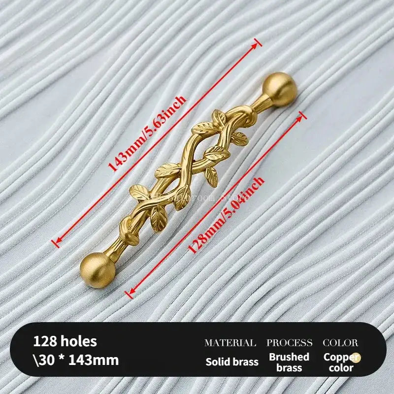 Vintage style Antique Brass Furniture Door Knob │  Kitchen Drawer Wardrobe Handles