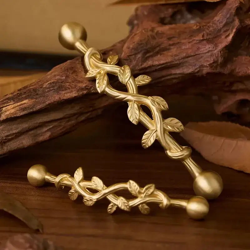 Vintage style Antique Brass Furniture Door Knob │  Kitchen Drawer Wardrobe Handles