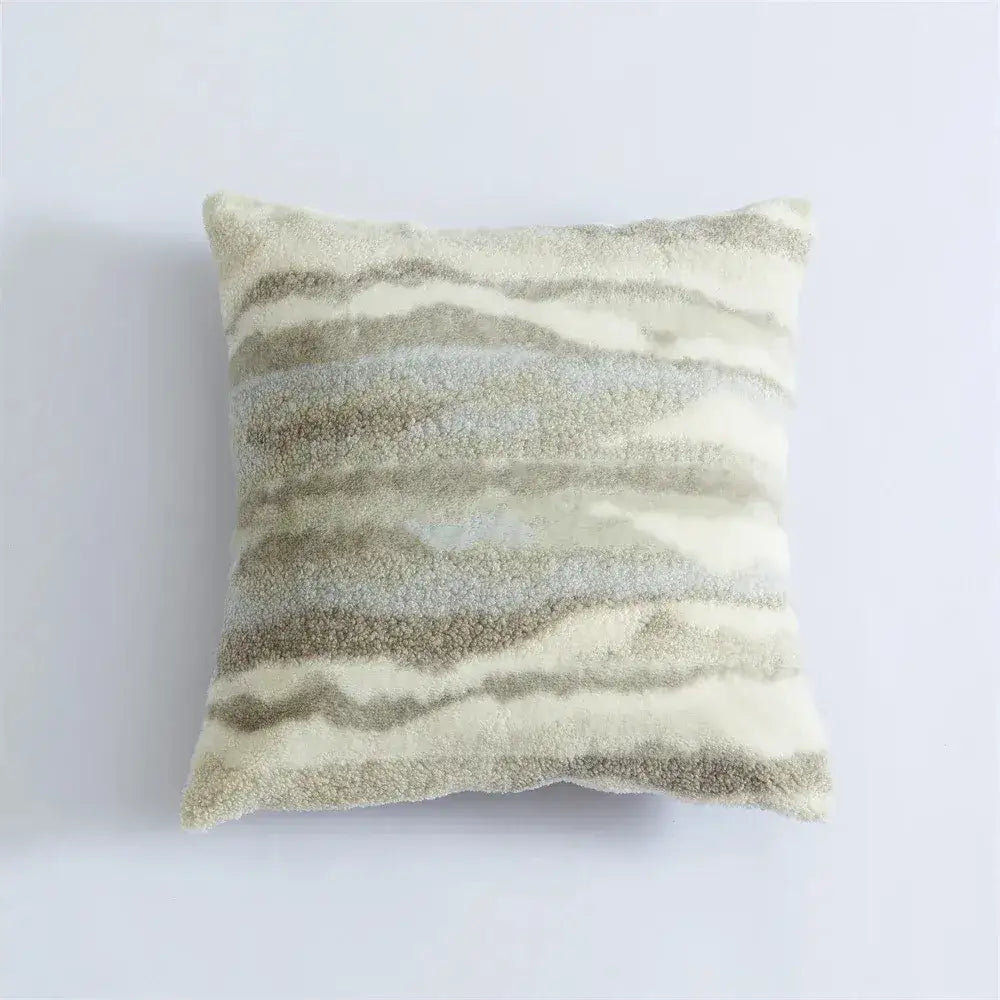 Nordic Leopard Plush Throw Pillow Cushion Cover │ Luxury Style Comfortable for Living Room Sofa Home Decor - Besontique Home