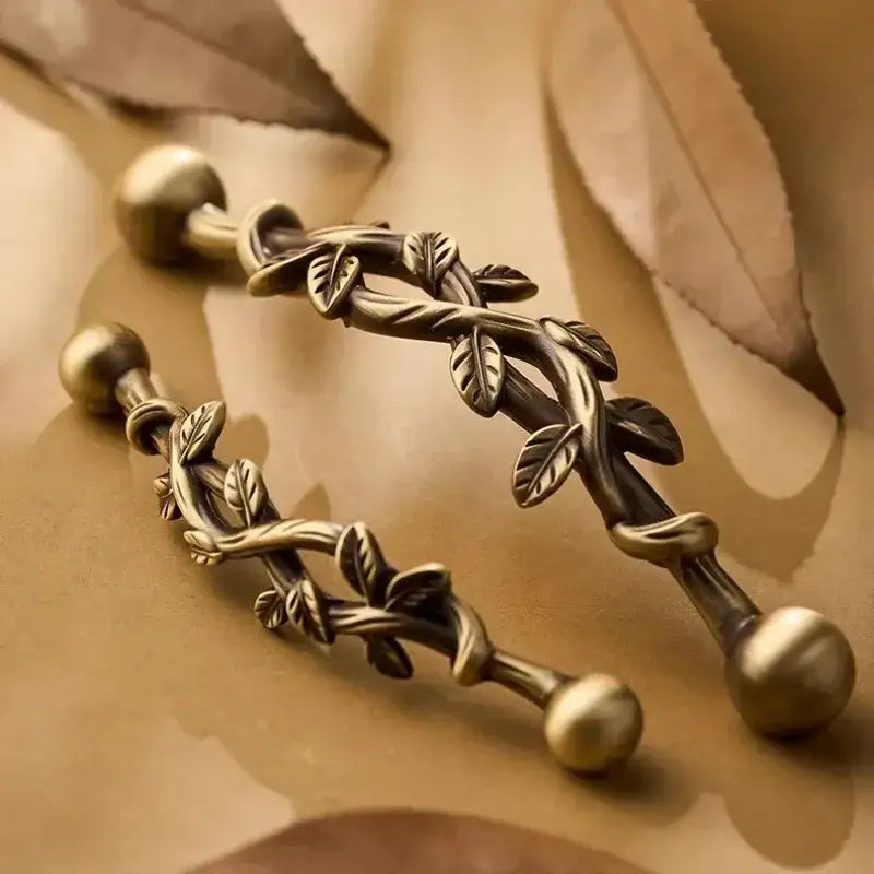 Vintage style Antique Brass Furniture Door Knob │  Kitchen Drawer Wardrobe Handles