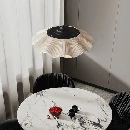 Nordic Shell LED Pendant Ceiling Light | Minimalist Designer Chandelier for Bedroom & Home - Besontique Home