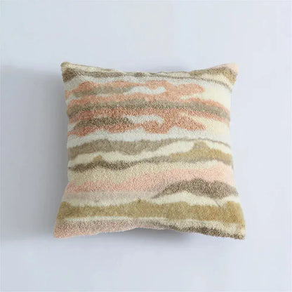 Nordic Leopard Plush Throw Pillow Cushion Cover │ Luxury Style Comfortable for Living Room Sofa Home Decor - Besontique Home