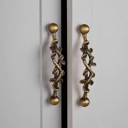 Vintage style Antique Brass Furniture Door Knob │  Kitchen Drawer Wardrobe Handles