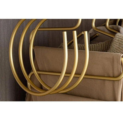 5 pcs Matte Gold/Silver S Shape Hook Holders │ Modern Practical Clothes Hanger - Besontique Home