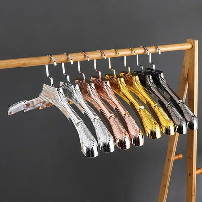 5 pcs Non-slip 4CM Wide Shoulder Clothes Hanger │ Closet Store Display PP Rack for Suit Sweater - Besontique