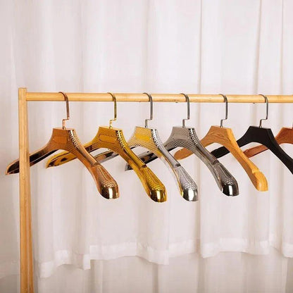 5 pcs Non-slip 4CM Wide Shoulder Clothes Hanger │ Closet Store Display PP Rack for Suit Sweater - Besontique Home