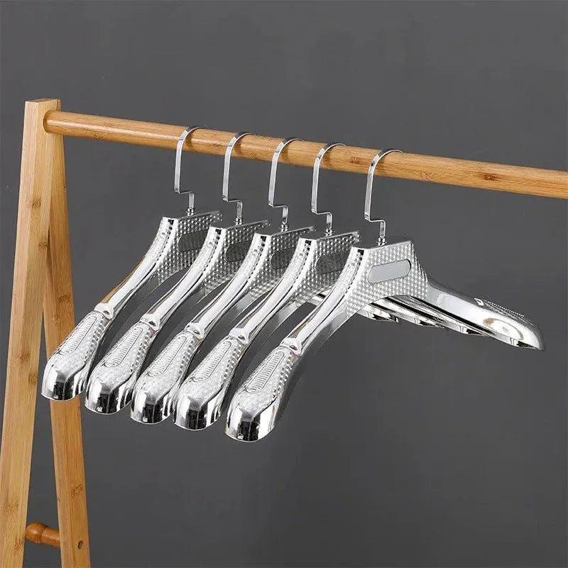 5 pcs Non-slip 4CM Wide Shoulder Clothes Hanger │ Closet Store Display PP Rack for Suit Sweater - Besontique Home