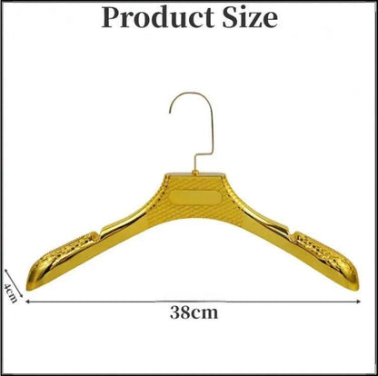 5 pcs Non-slip 4CM Wide Shoulder Clothes Hanger │ Closet Store Display PP Rack for Suit Sweater - Besontique Home