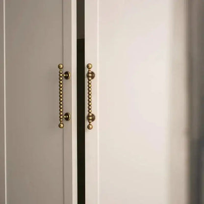 French Retro Solid Brass Bronze Furniture Door Knob │ Antique Kitchen Drawer Wardrobe Handles - Besontique Home
