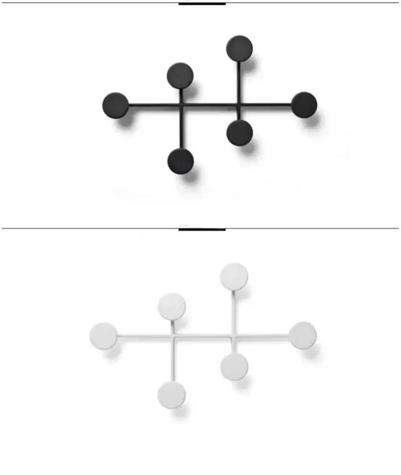 Minimal Metal Color Wall Mounted Hanger│ Modern Nordic style Entrance Door Home Decor - Besontique Home