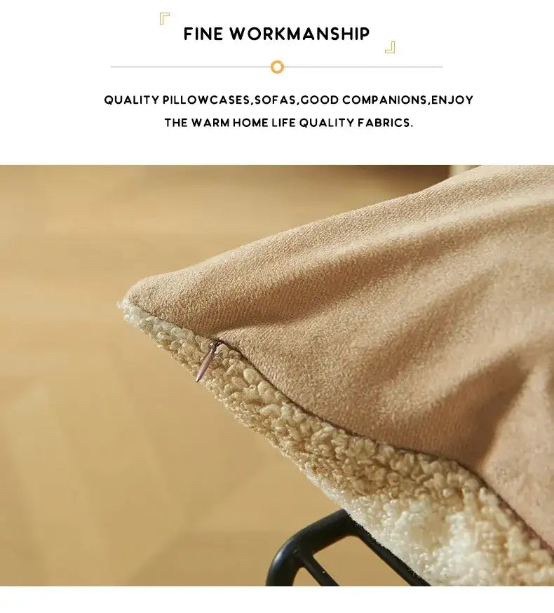 Nordic Leopard Plush Throw Pillow Cushion Cover │ Luxury Style Comfortable for Living Room Sofa Home Decor - Besontique Home