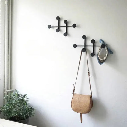 Minimal Metal Color Wall Mounted Hanger│ Modern Nordic style Entrance Door Home Decor - Besontique Home