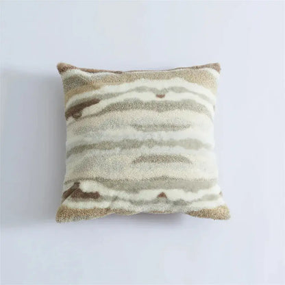 Nordic Leopard Plush Throw Pillow Cushion Cover │ Luxury Style Comfortable for Living Room Sofa Home Decor - Besontique Home