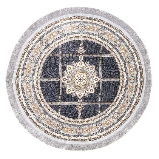 Tapis oriental tissé - Élégance orientale - rond