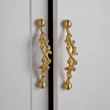 Vintage style Antique Brass Furniture Door Knob │  Kitchen Drawer Wardrobe Handles