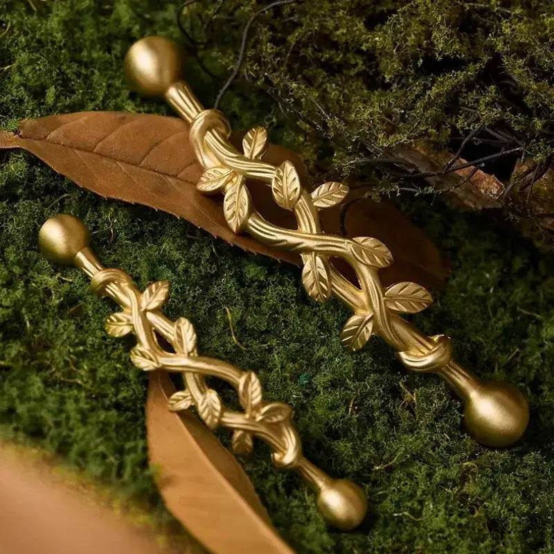 Vintage style Antique Brass Furniture Door Knob │  Kitchen Drawer Wardrobe Handles