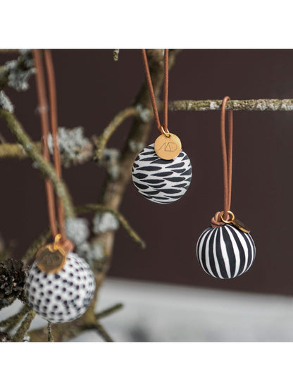 Christbaumkugeln GLOBE 3er Set, in zwei Farben