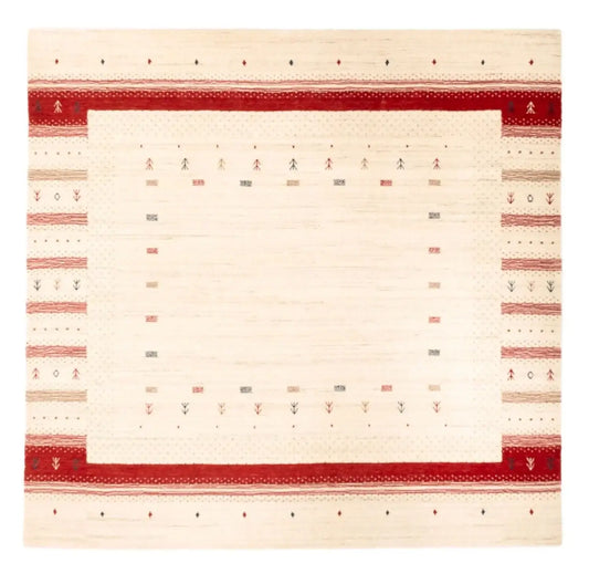 Tapis Gabbeh - Loribaft Softy - Aurora Flair - carré