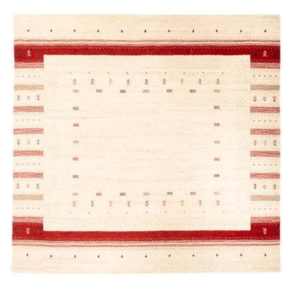 Tapis Gabbeh - Loribaft Softy - Aurora Flair - carré