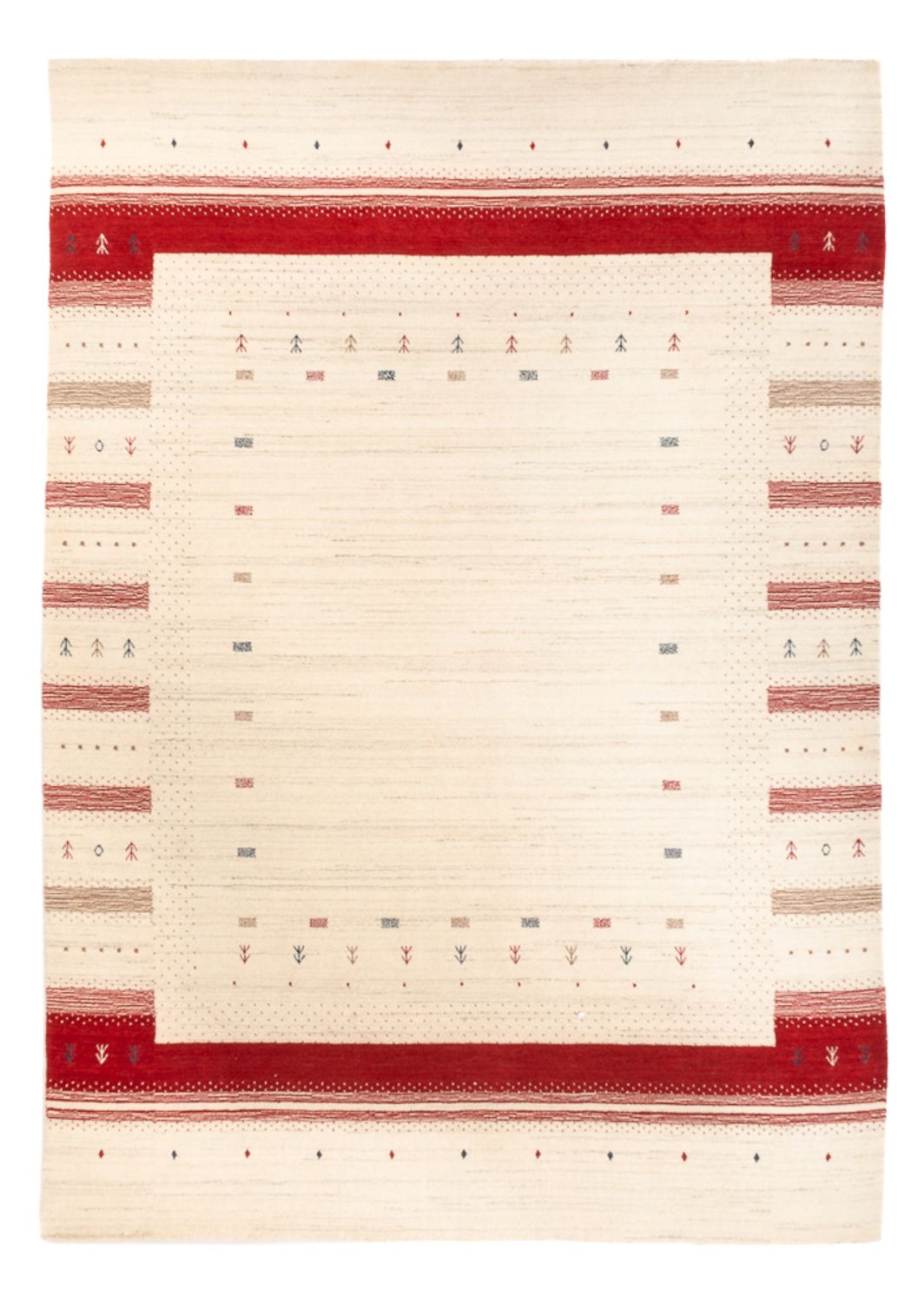 Gabbeh Teppich - Loribaft Softy - Aurora Flair - rechteckig - Besontique Home