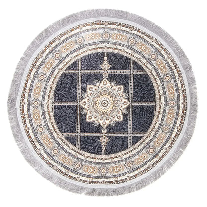 Orientalischer Webteppich - Östliche Eleganz - rund