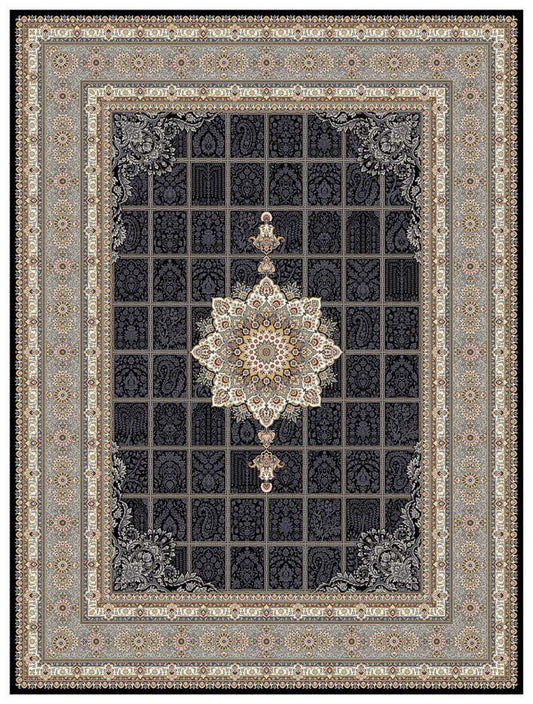 Orientalischer Webteppich - Östliche Eleganz - rechteckig