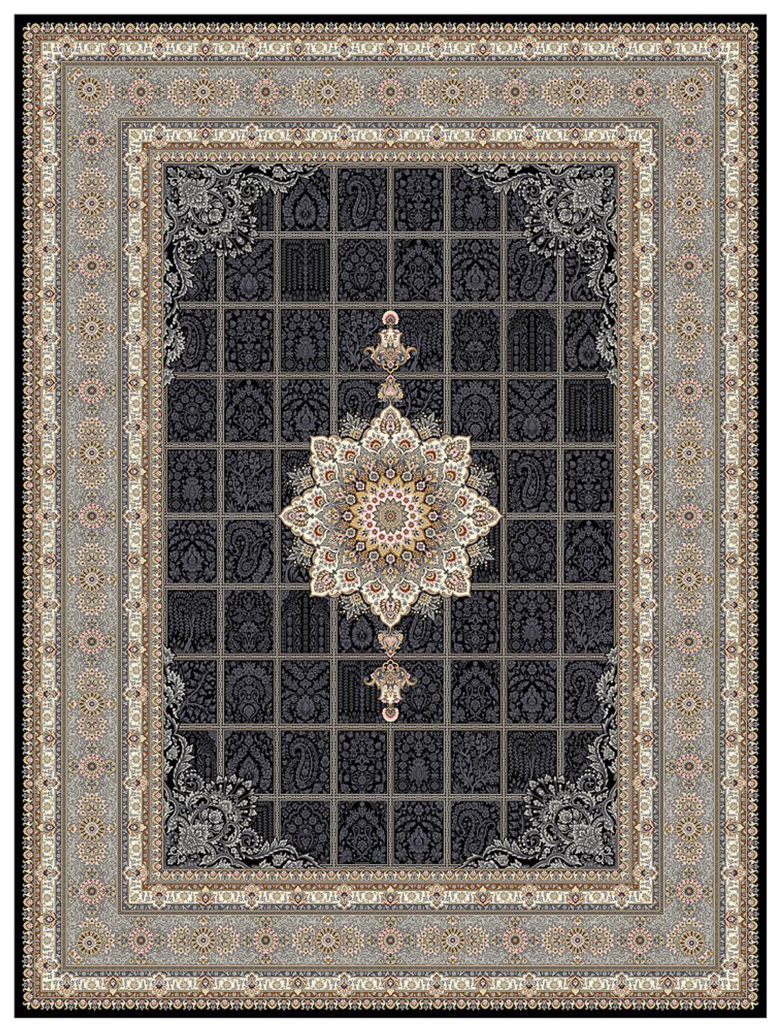 Orientalischer Webteppich - Eastern Elegance - rechteckig - Besontique Home