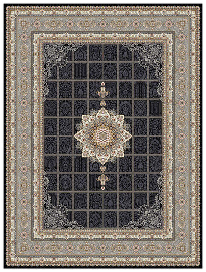 Orientalischer Webteppich - Östliche Eleganz - rechteckig