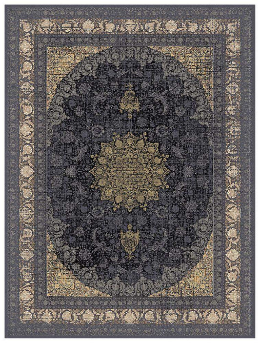 Tapis oriental tissé - Golden Glam - rectangulaire