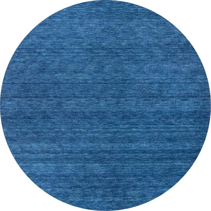 Gabbeh Teppich - Softy - Uni - rund