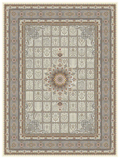 Orientalischer Webteppich - Östliche Eleganz - rechteckig