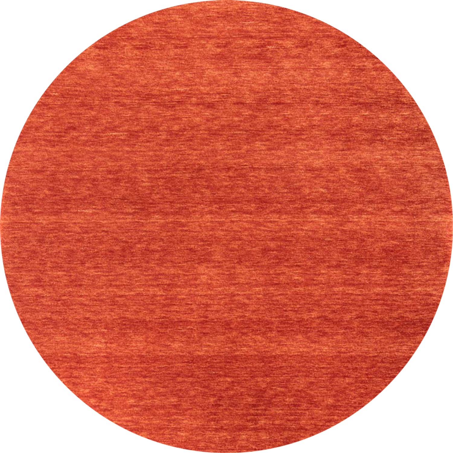 Gabbeh Teppich - Softy - Uni - rund - Besontique Home