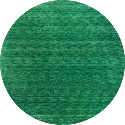 Gabbeh Teppich - Softy - Uni - rund