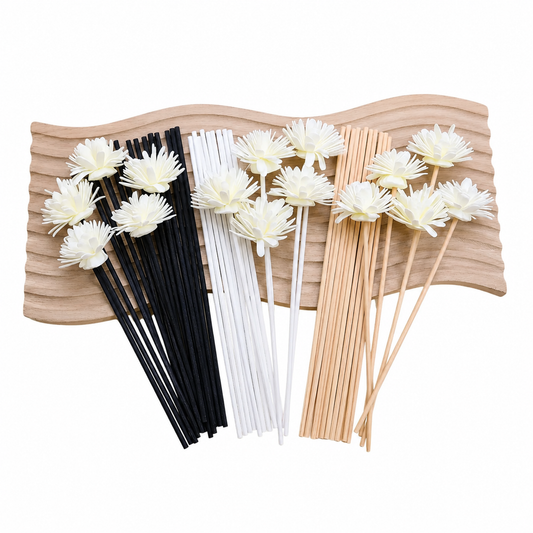 Decorative Reed Diffuser Flower Sticks for Home Fragrance Besontique Home decor 