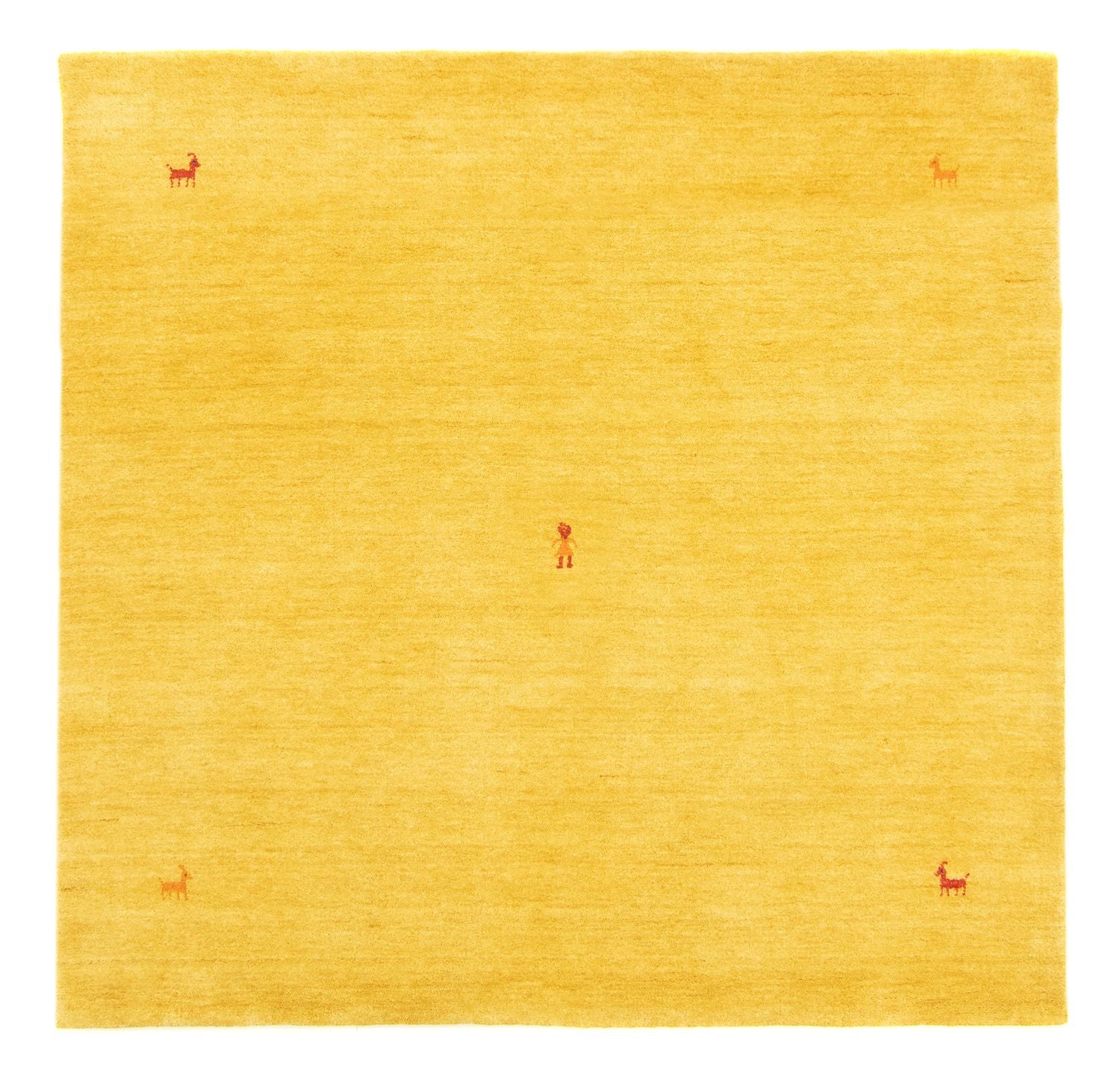 Gabbeh Teppich - Indus »Sahara« Quadratisch - Besontique Home