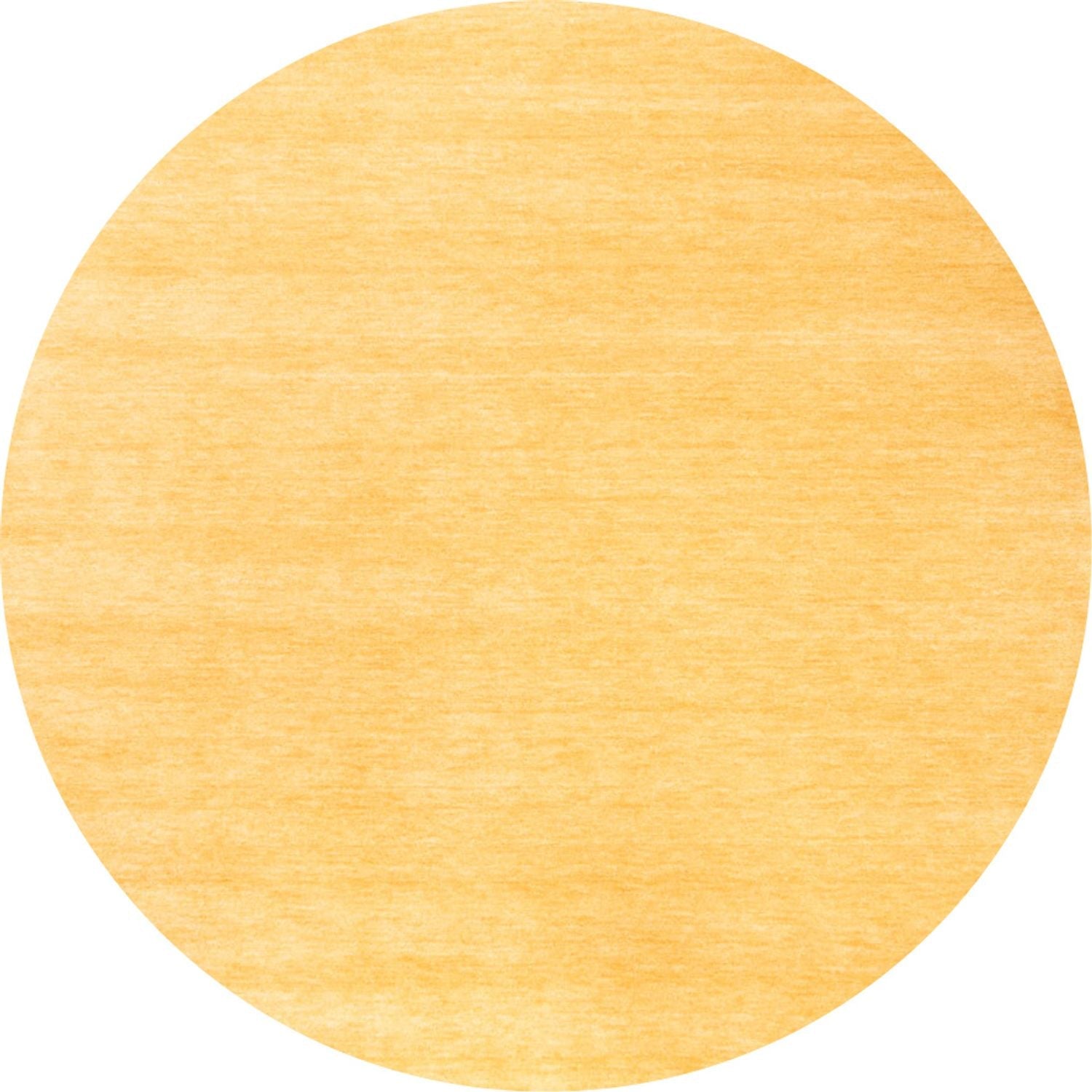 Gabbeh Teppich - Softy - Uni - rund - Besontique Home